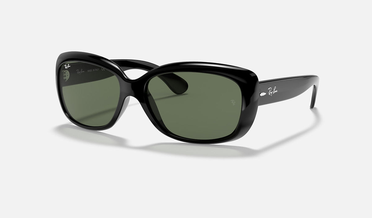 Ray-Ban Jackie Ohh - Polished Black / Dark Green