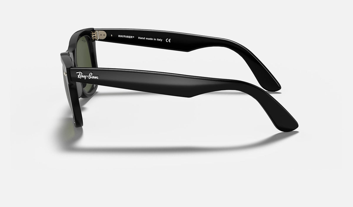 Ray-Ban Wayfarer Ease - Polished Black / G-15 Green