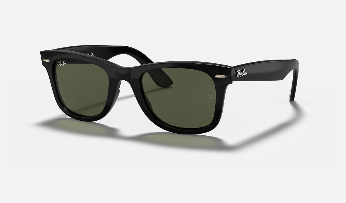 Ray-Ban Wayfarer Ease - Polished Black / G-15 Green