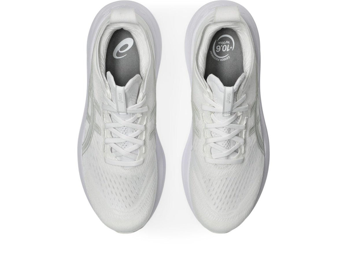 ASICS Gel-Nimbus 27 - White/Glacier Grey