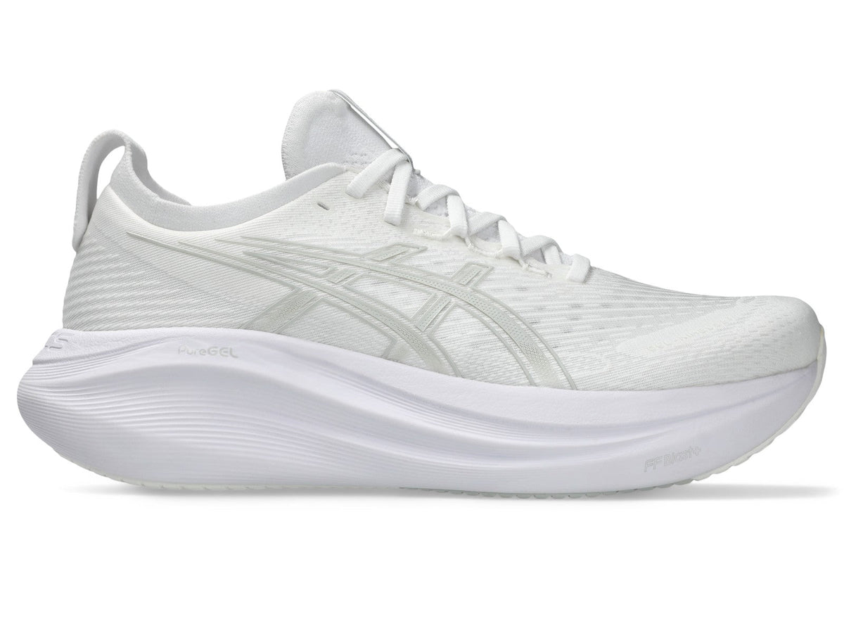 ASICS Gel-Nimbus 27 - White/Glacier Grey