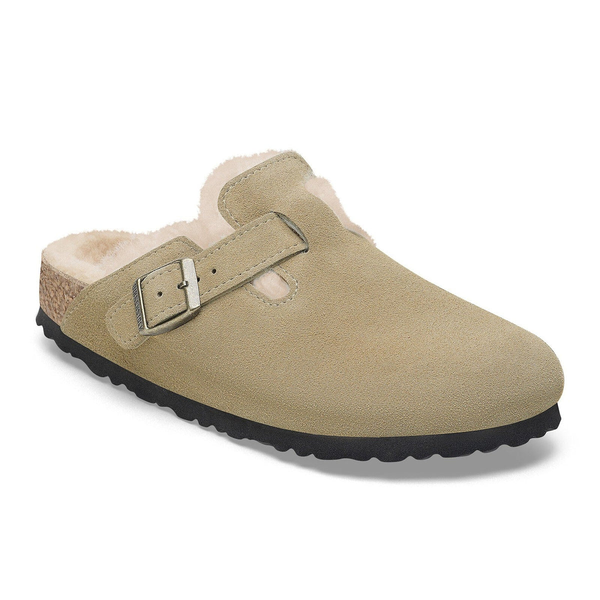 Birkenstock Boston Clog Shearling - Taupe