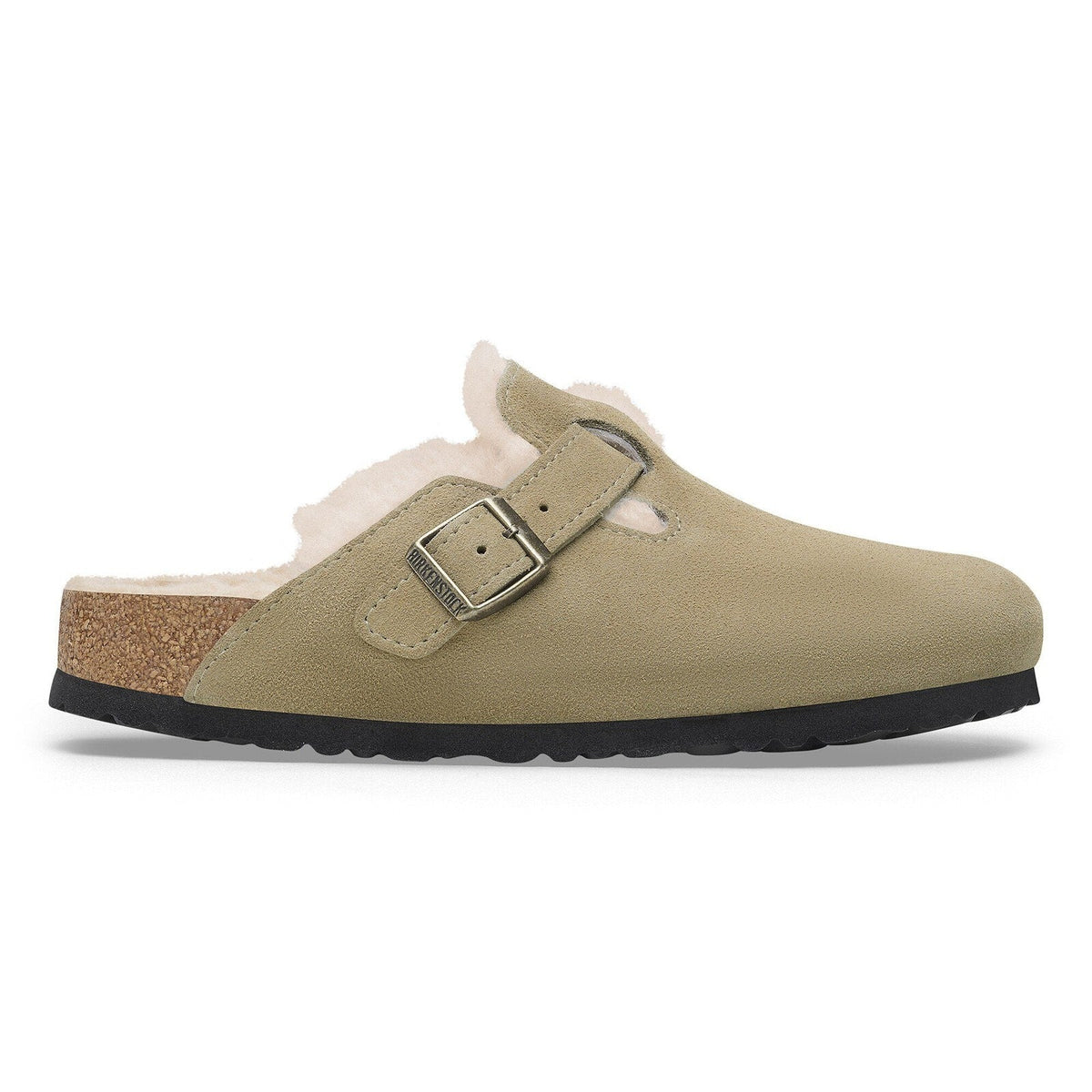 Birkenstock Boston Clog Shearling - Taupe