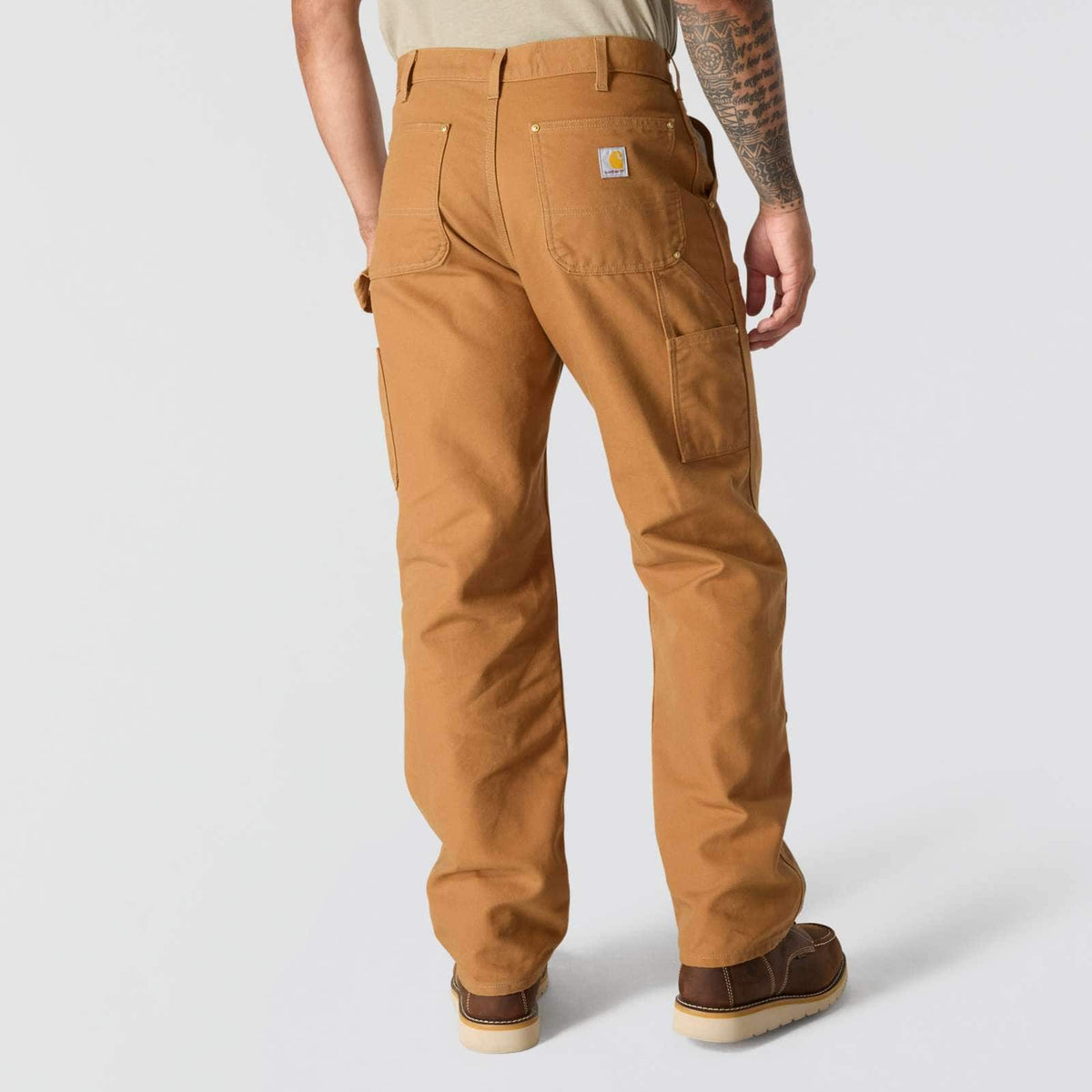 Carhartt Duck Double-Front Pant - Carhartt Brown