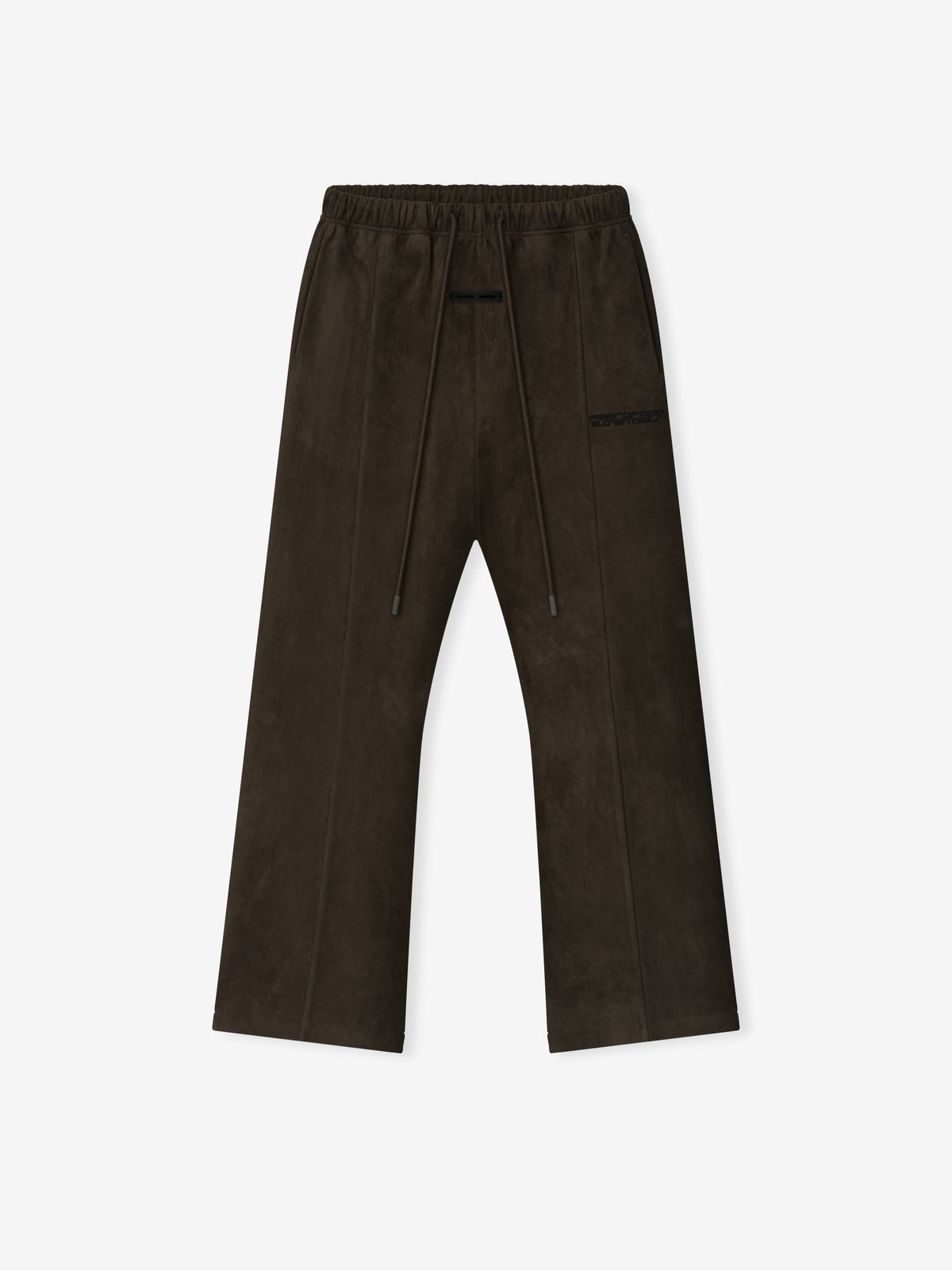 Suede Fleece Flare Pant