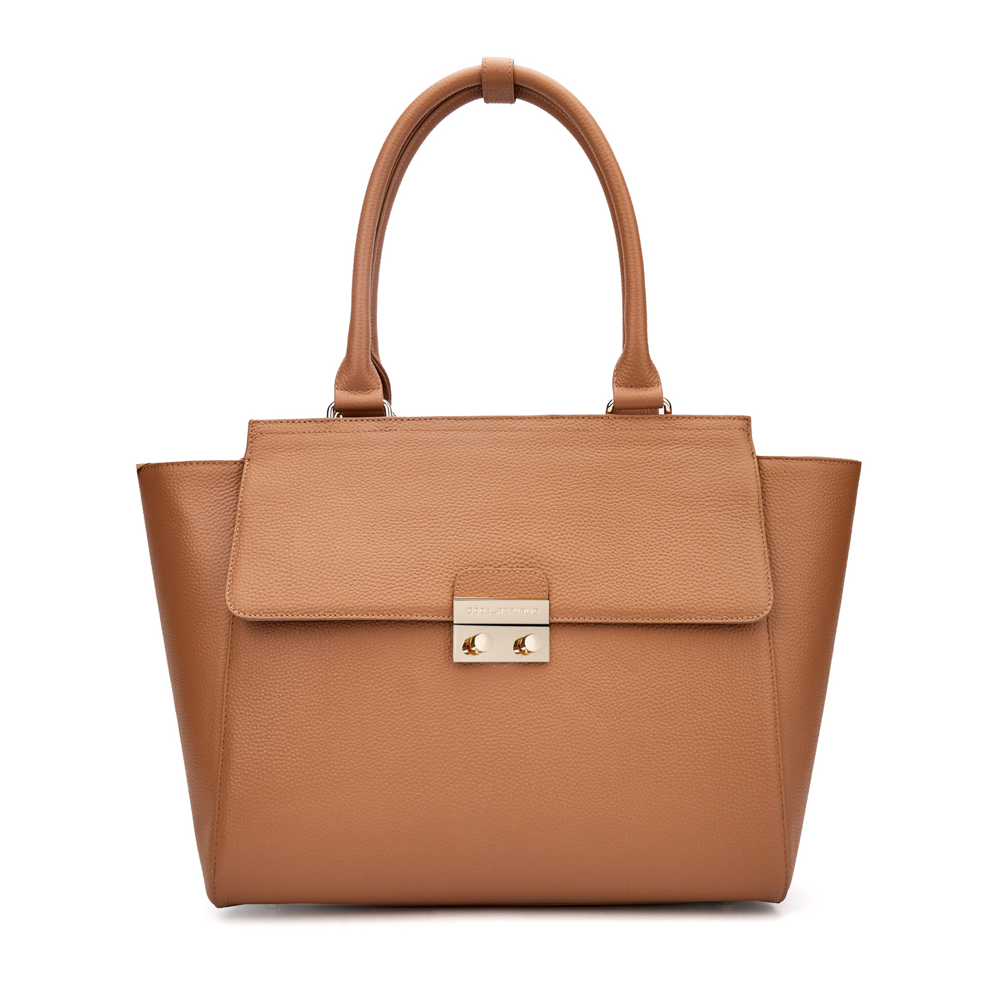 14" DANIELLE Designer Laptop Handbag | PEBBLE LEATHER | CHAMPAGNE GOLD | PRE ORDER - LATE JUNE DELIVERY