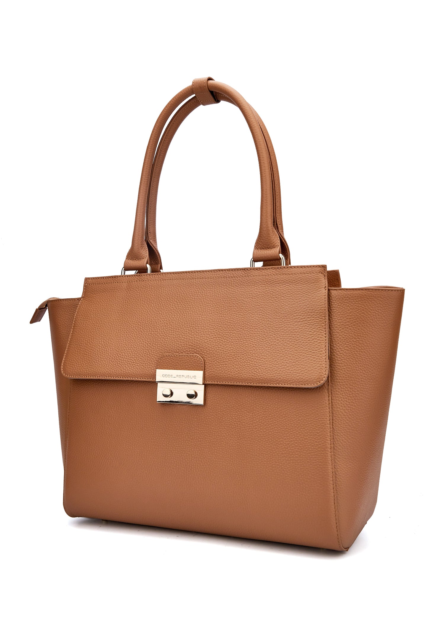 14" DANIELLE Designer Laptop Handbag | PEBBLE LEATHER | CHAMPAGNE GOLD | PRE ORDER - LATE JUNE DELIVERY