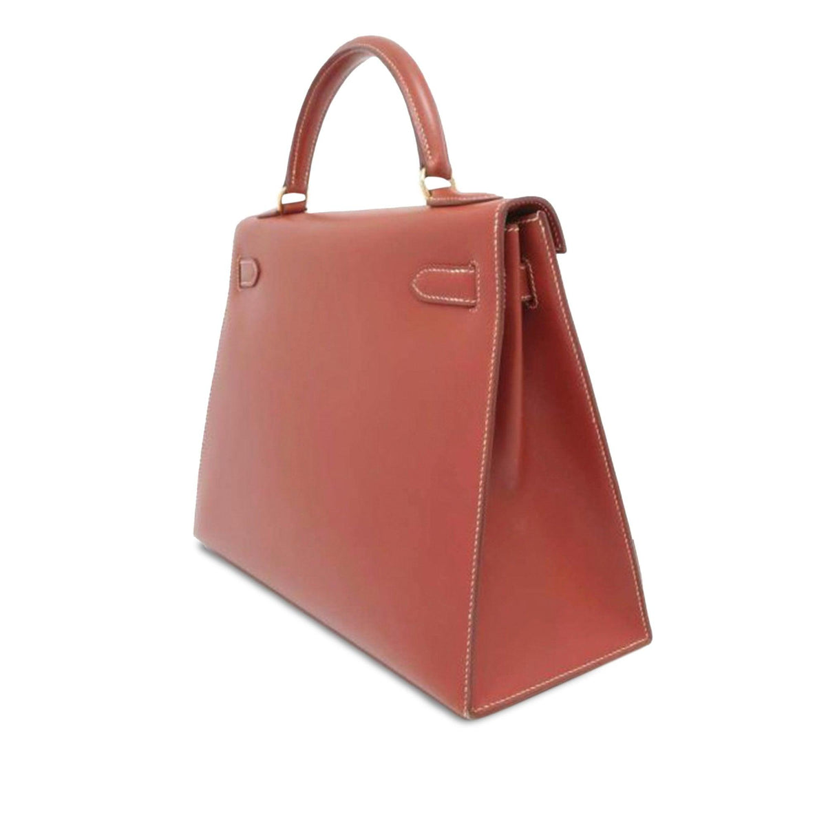 Hermès Box Calf Kelly Sellier 32 Brown