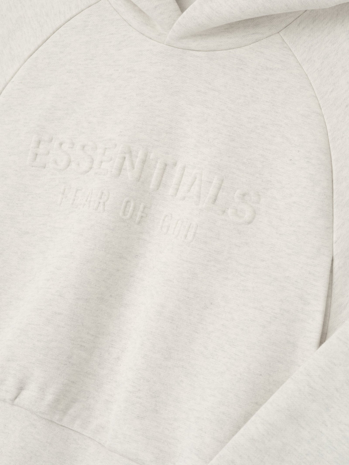 Womens Embossed 90s Raglan Hoodie