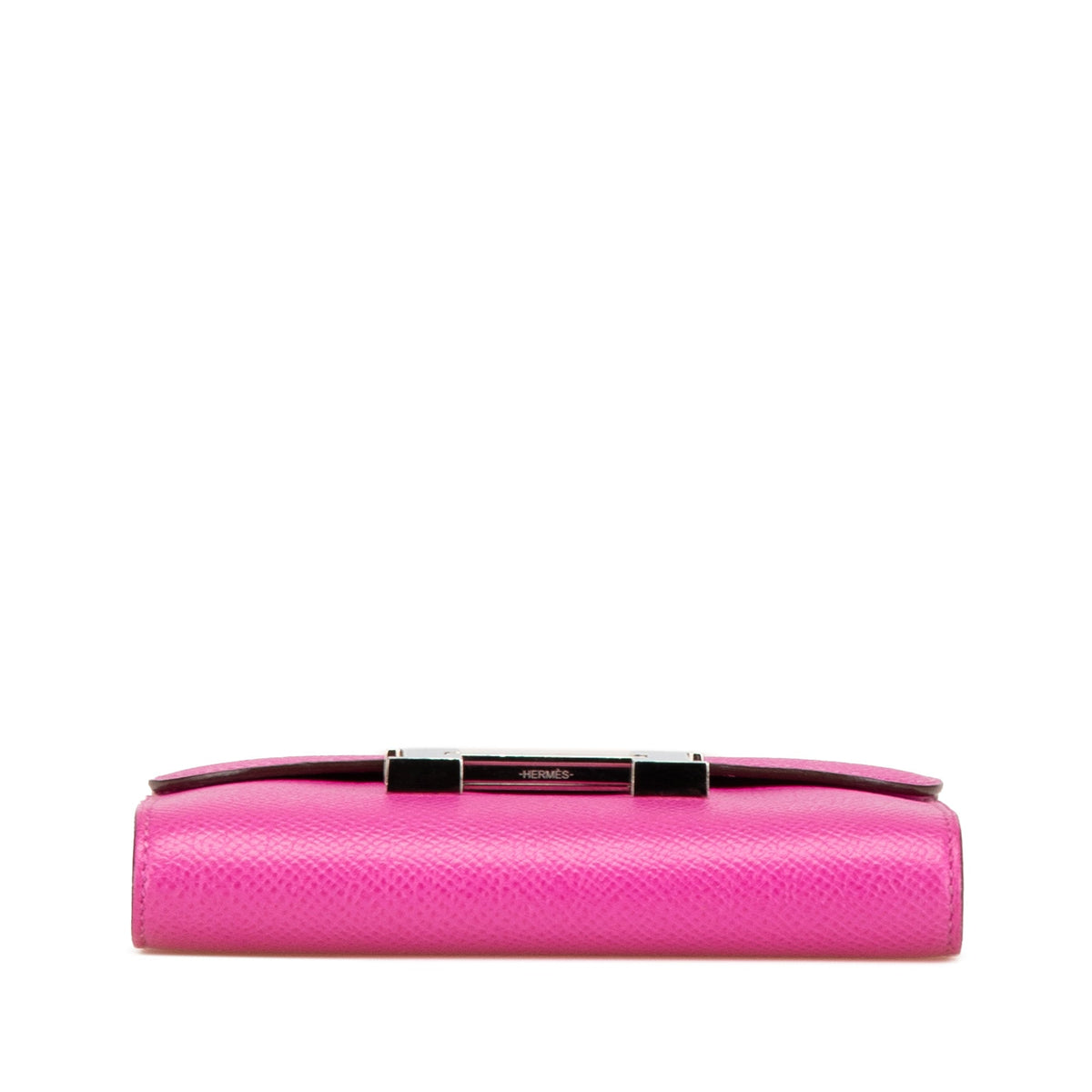 Hermès Epsom Constance Compact Wallet Pink