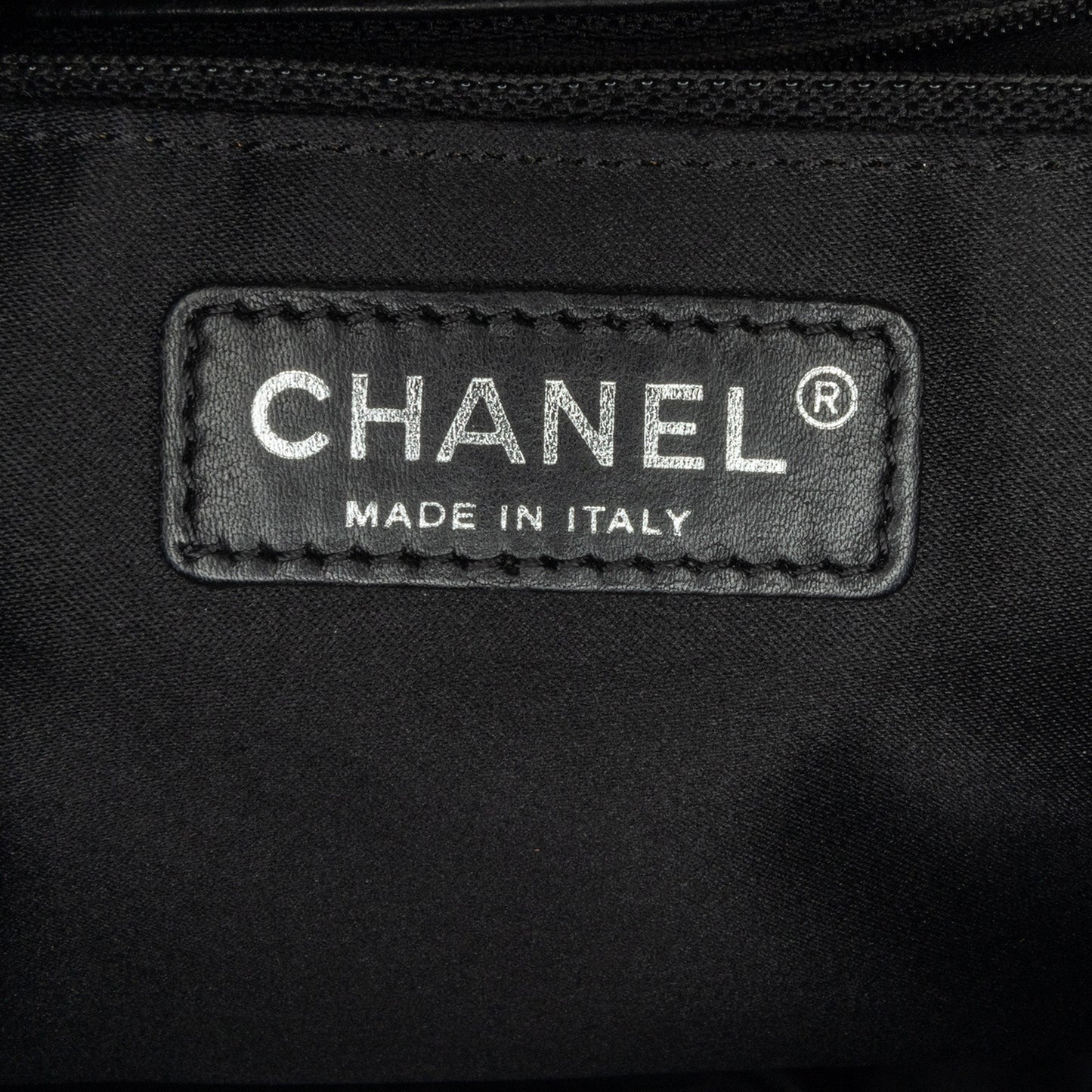 Chanel Jumbo Sequined Lambskin Moonlight On Water Flap Black