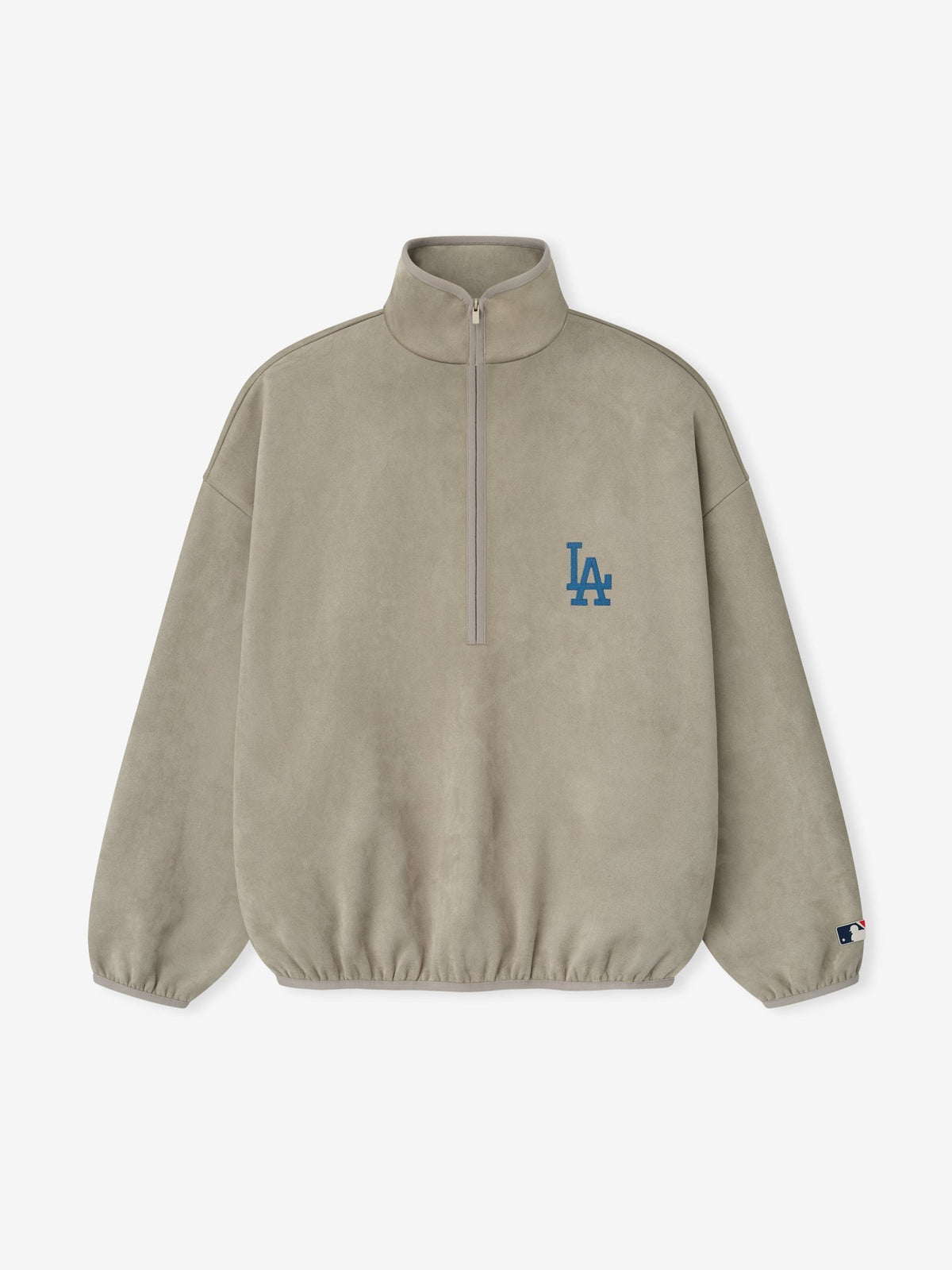 Dodgers Suede Fleece Modern Half Zip