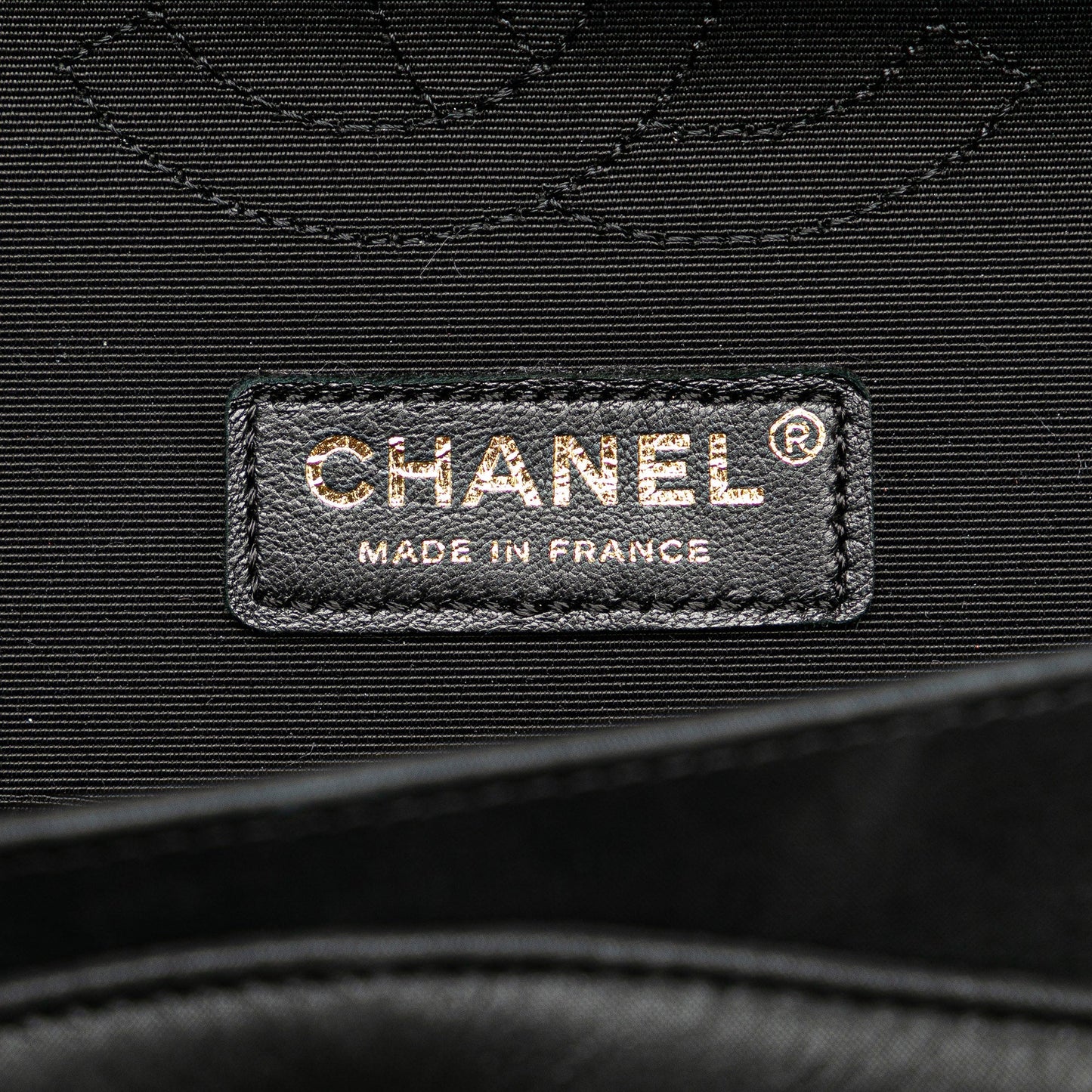 Chanel Medium Classic Bicolor Caviar Double Flap Silver