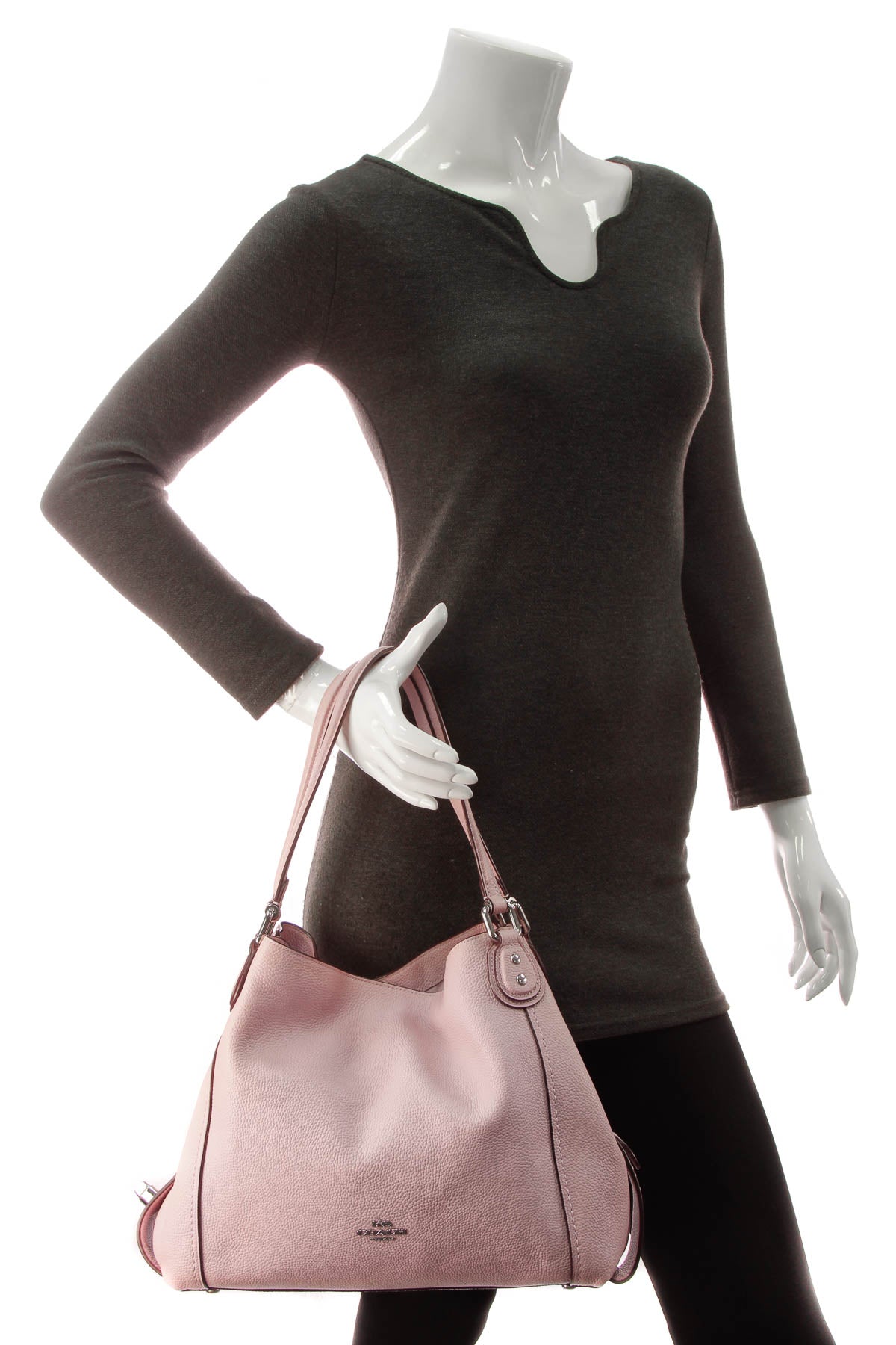 Coach Hallie Shoulder Pink Bag