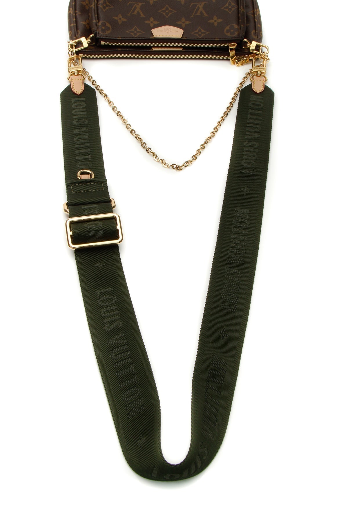 Multi Pochette Accessoires Bag - Monogram/Khaki Crossbody Bag