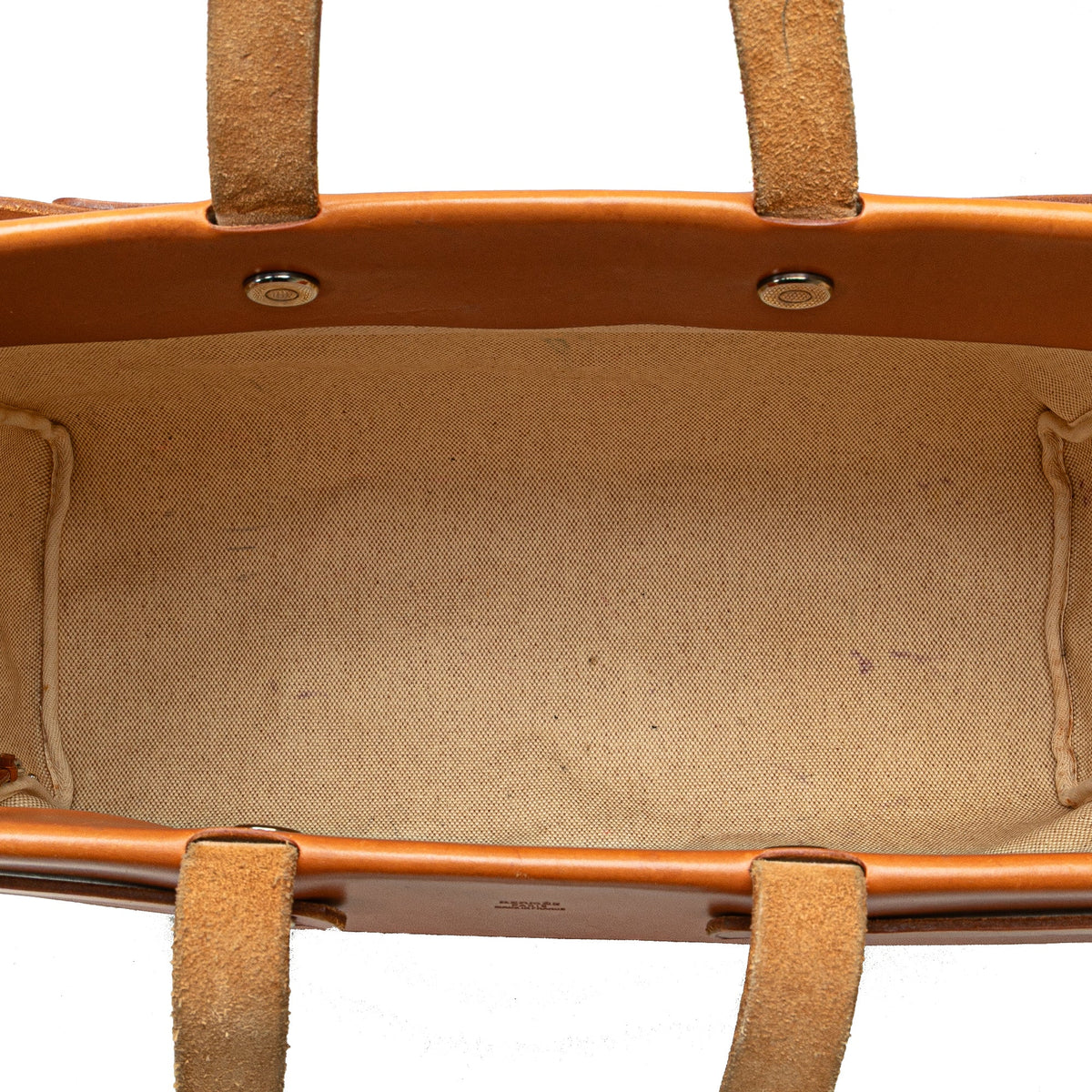 Hermès Toile Herbag Cabas GM Brown