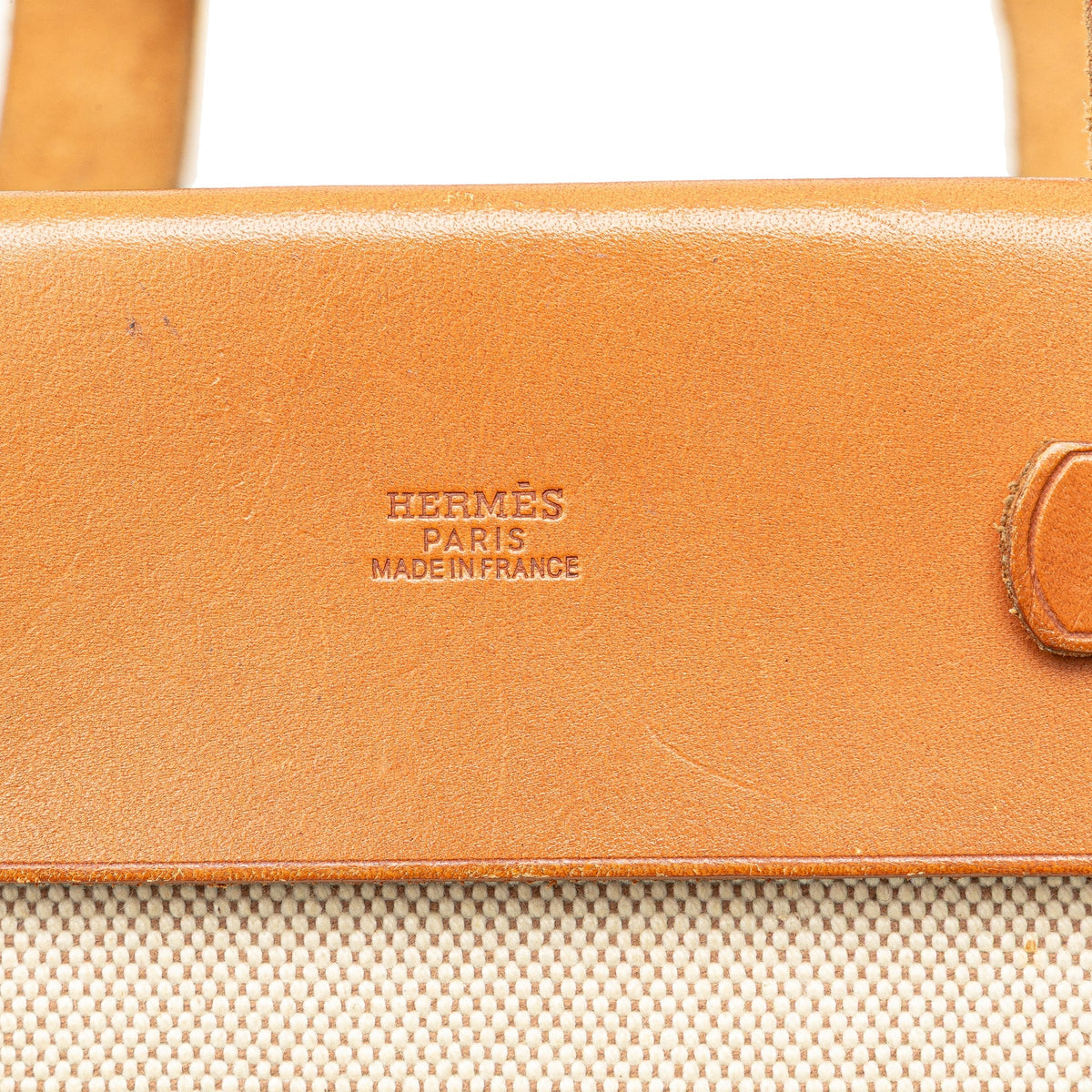 Hermès Toile Herbag Cabas GM Brown