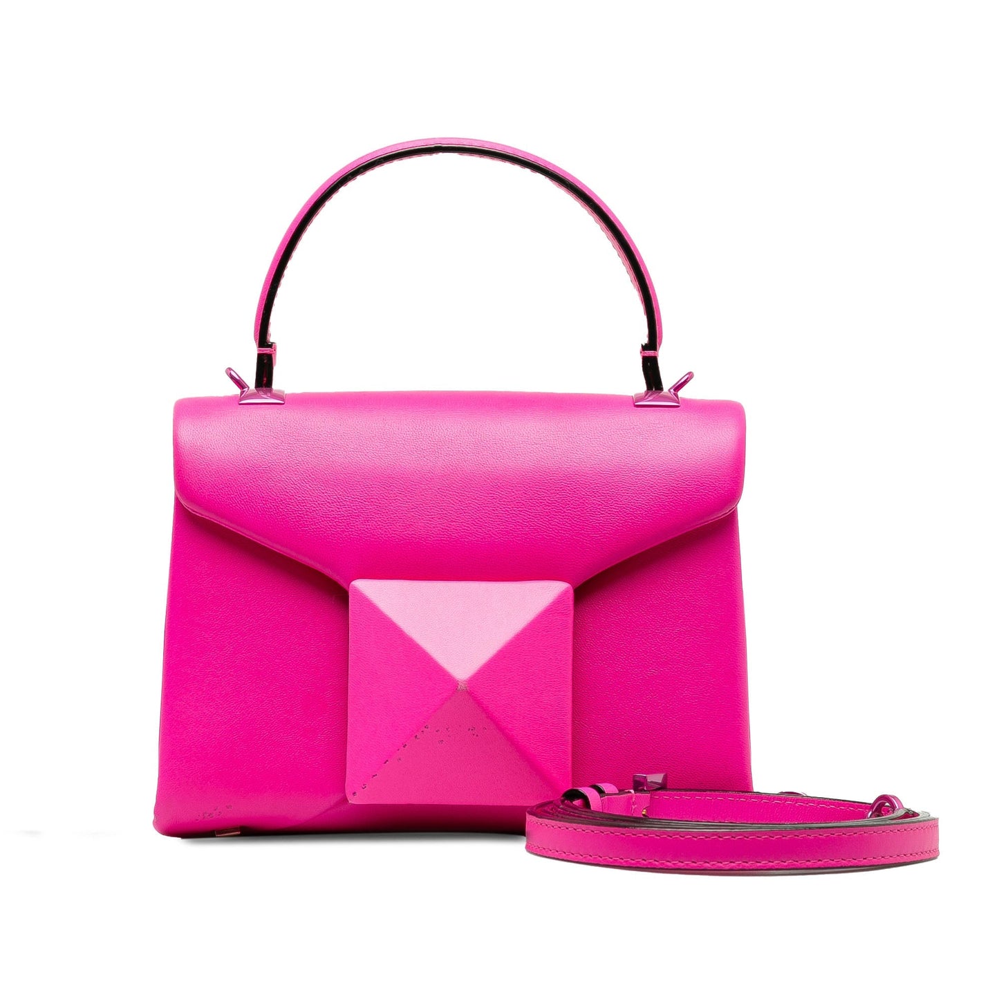 Valentino Mini One Stud Satchel Pink