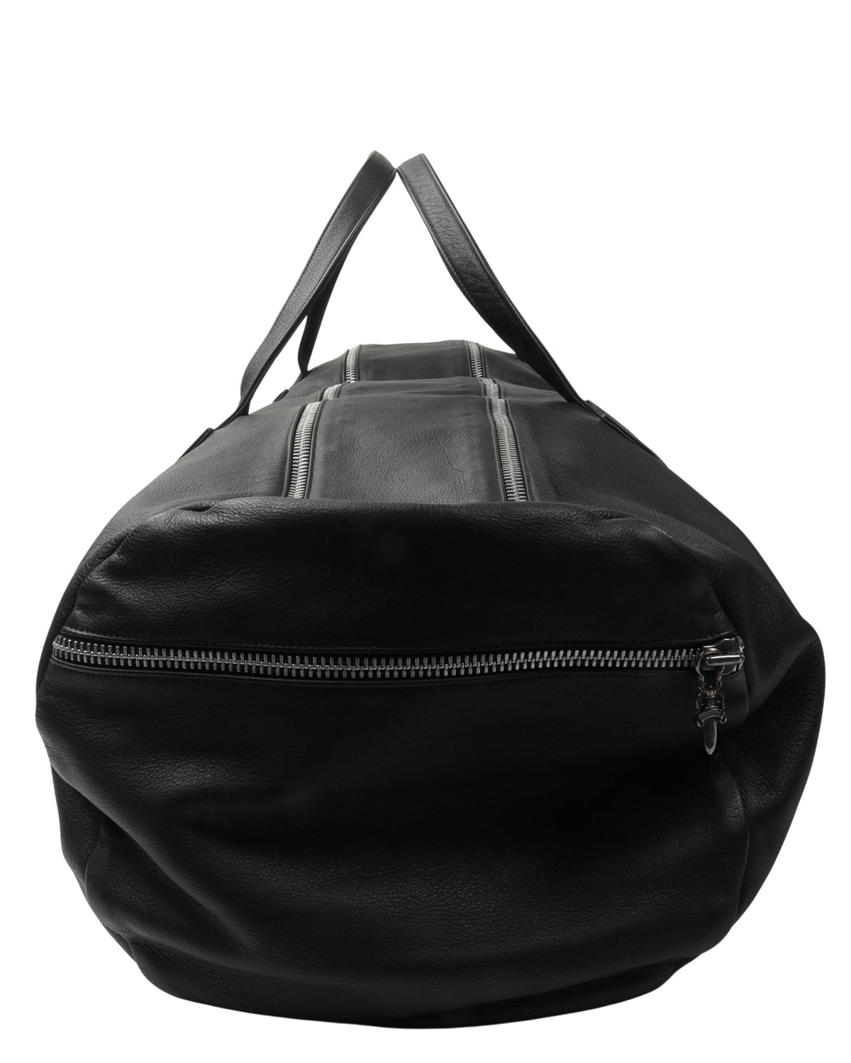 XL Leather Boston Duffel Bag