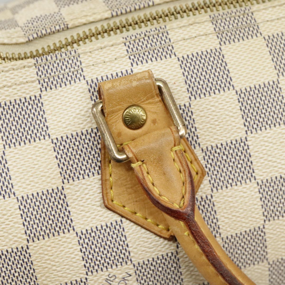Louis Vuitton Speedy 30 Canvas, white