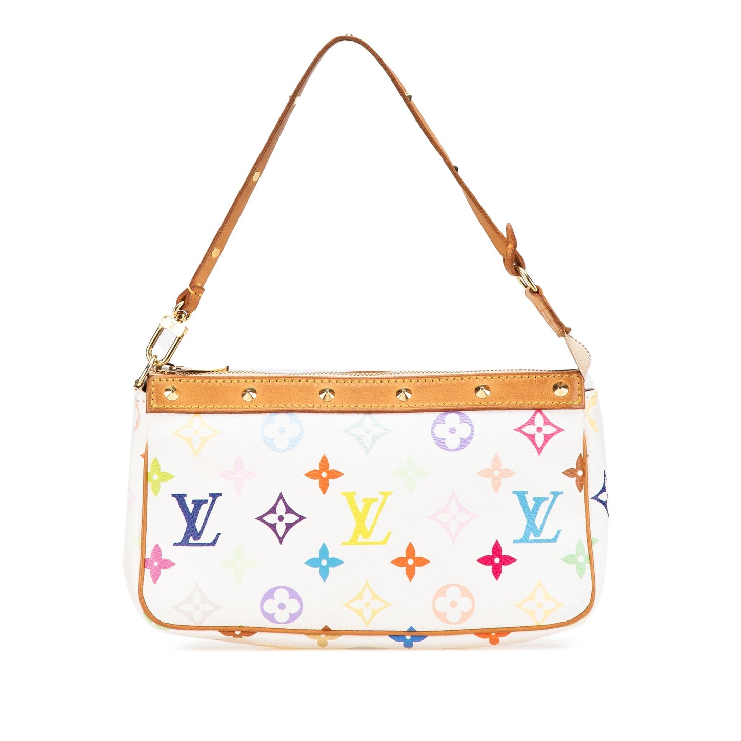 Louis Vuitton Monogram Multicolore Pochette Accessoires White