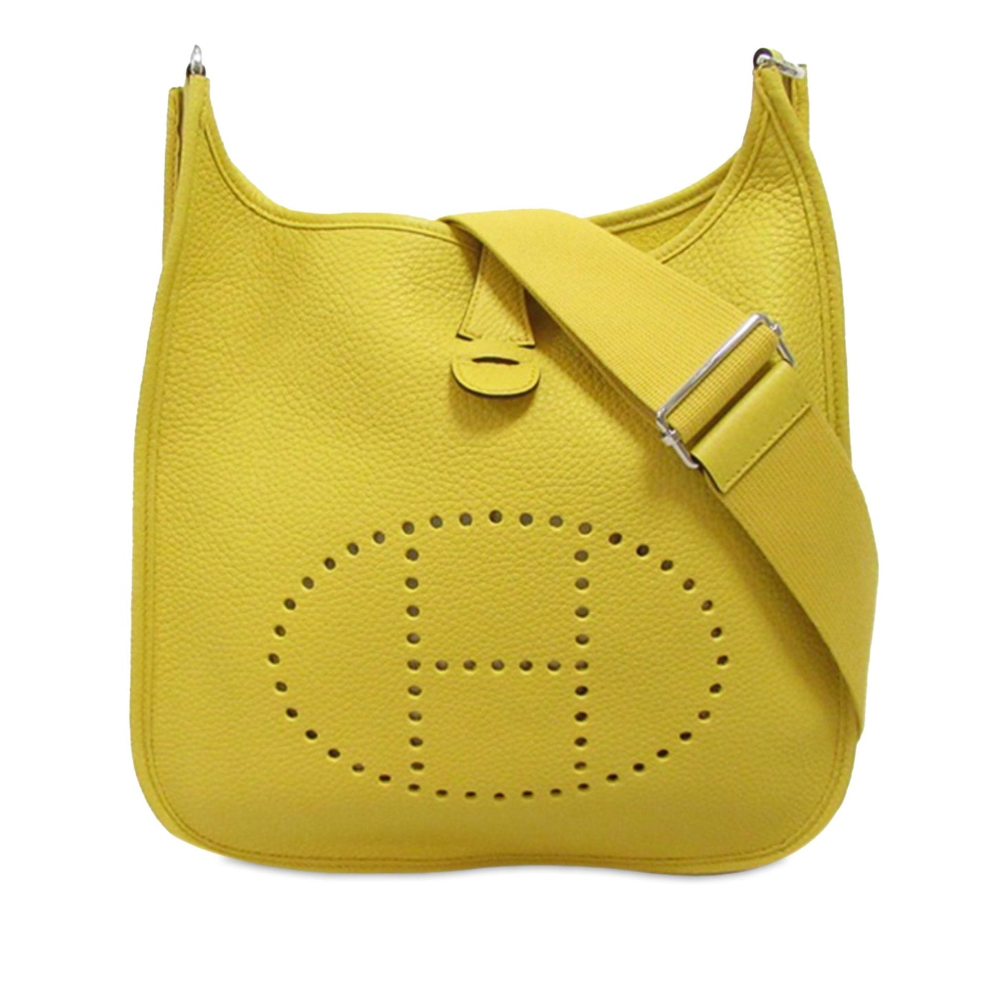Hermès Clemence Evelyne III PM Yellow