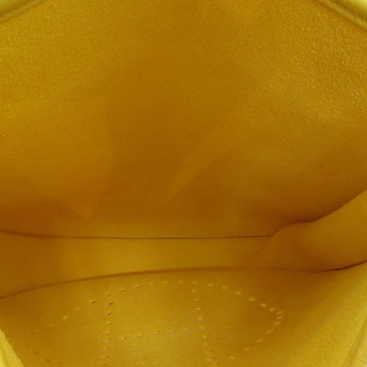 Hermès Clemence Evelyne III PM Yellow