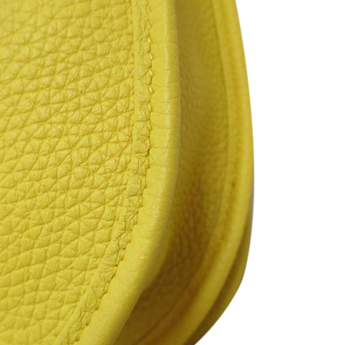 Hermès Clemence Evelyne III PM Yellow