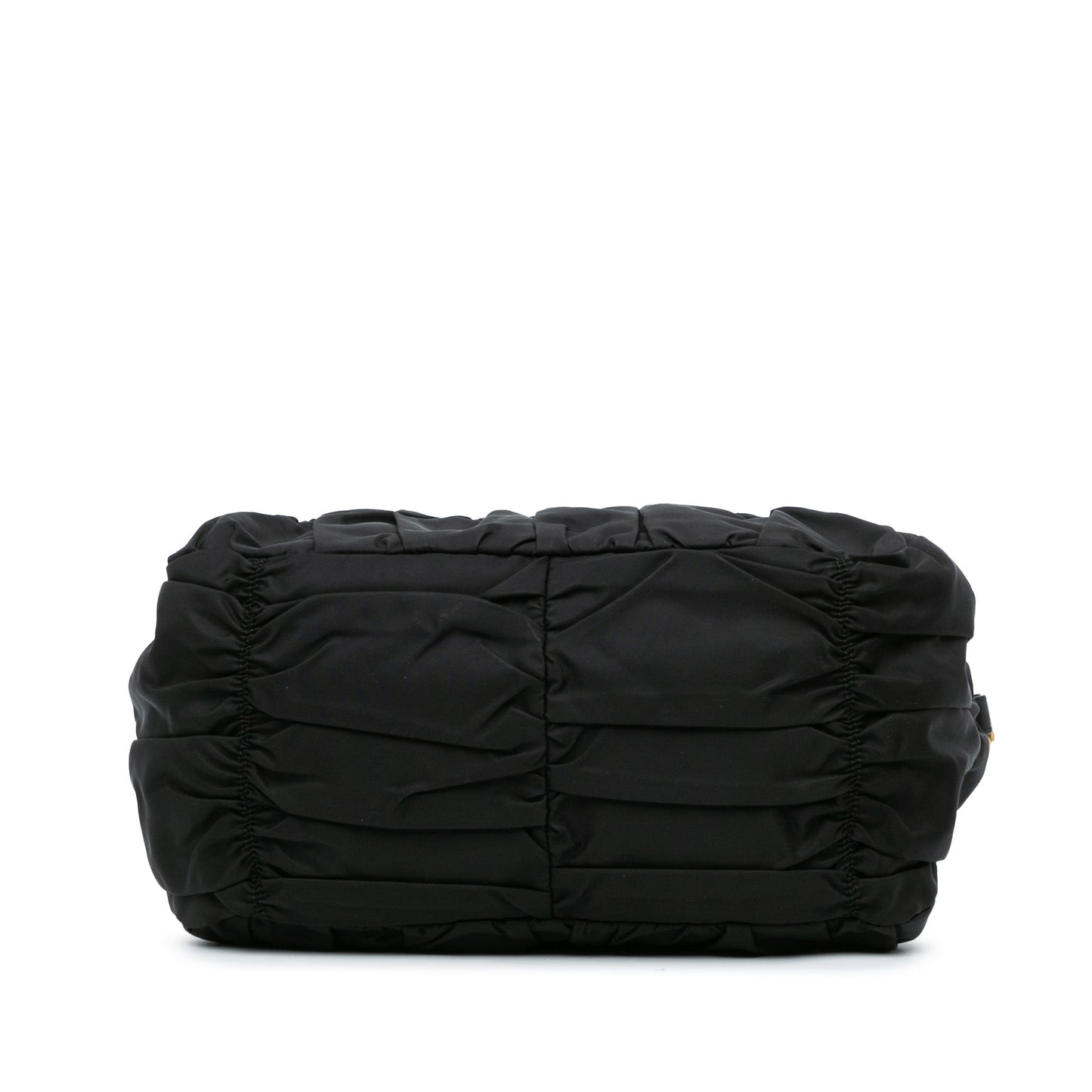Prada Tessuto Gaufre Satchel Black