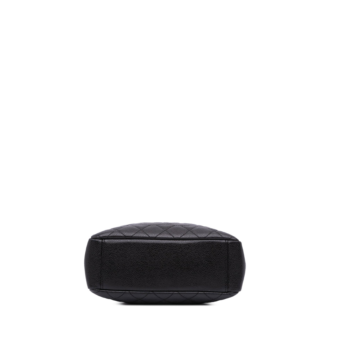 Chanel Petite Caviar Shopping Tote Black