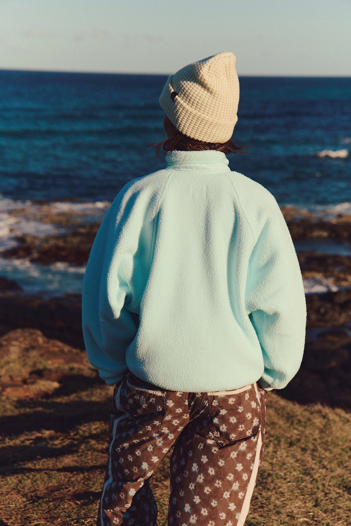 Free People Hit the Slopes Fleece - Frosty Combo