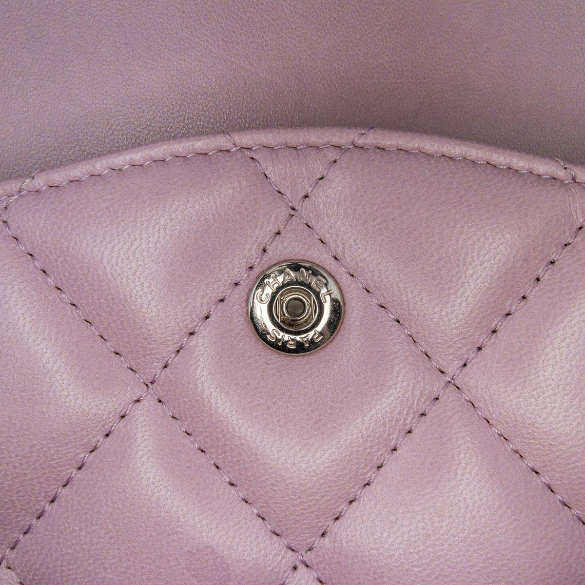 Chanel Jumbo Classic Lambskin Double Flap Purple