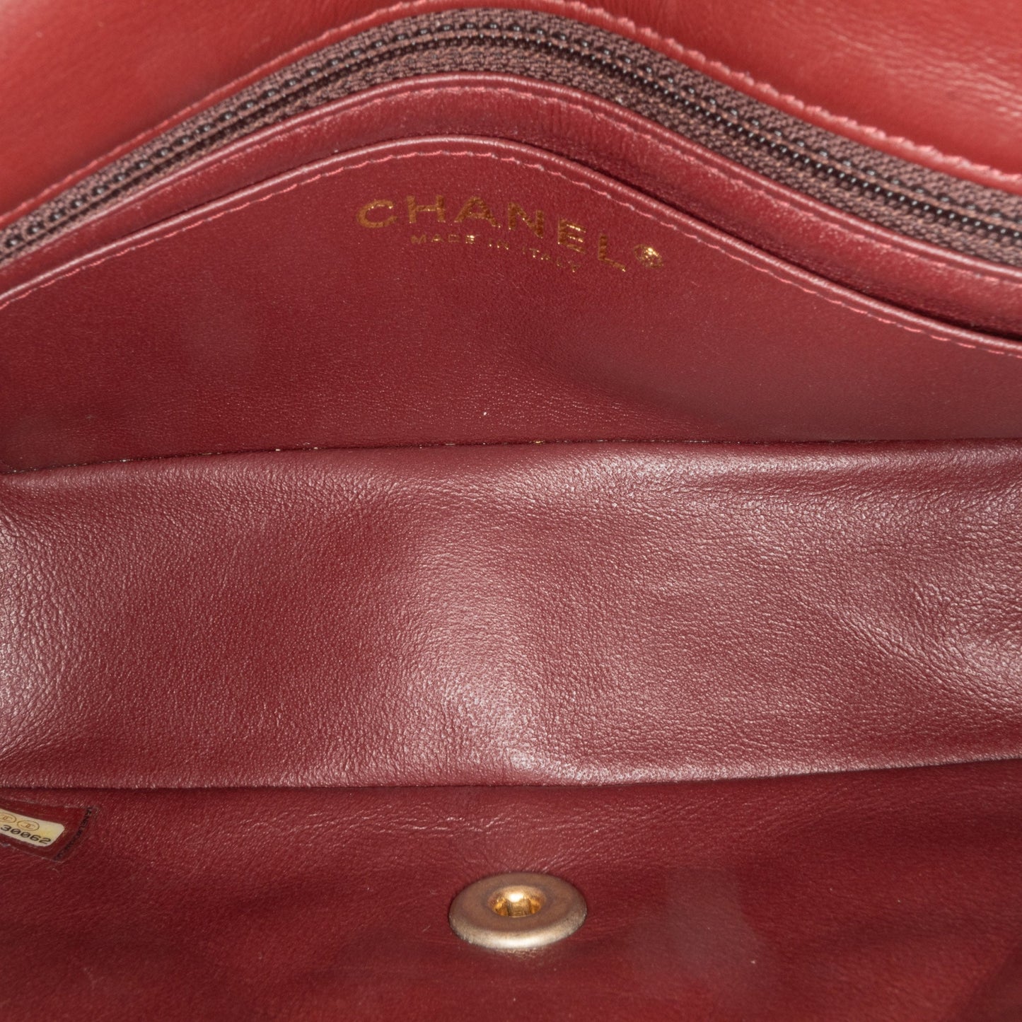 Chanel Mini Rectangular Classic Jersey Sailor Single Flap Blue