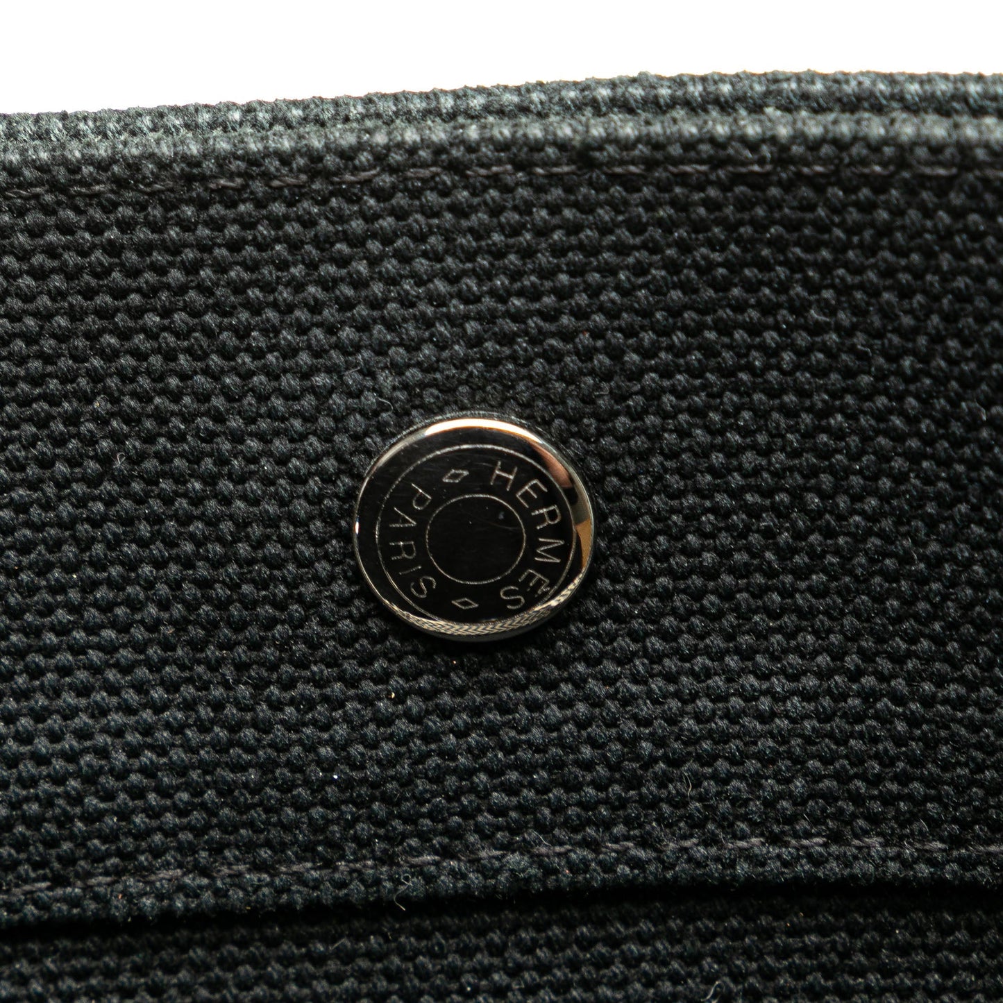Hermès Toile Cannes MM Black