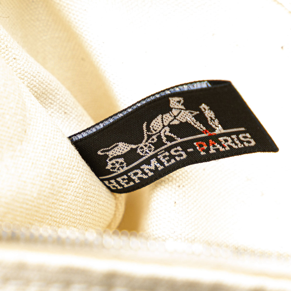 Hermès Toile Cannes MM Black