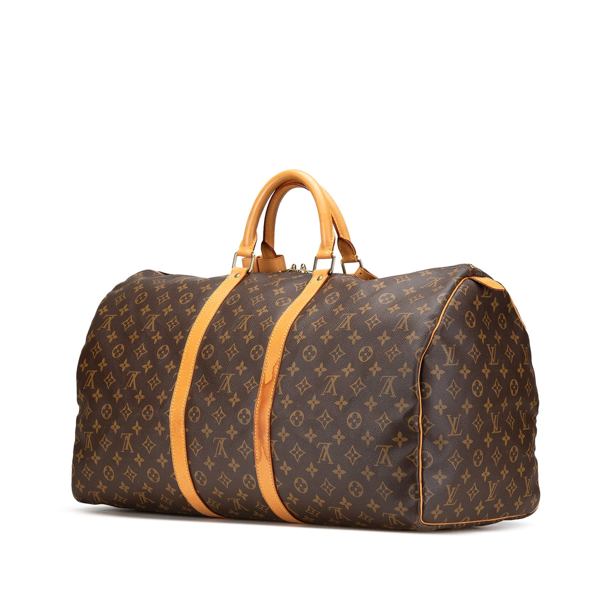Louis Vuitton Monogram Keepall 55 Brown