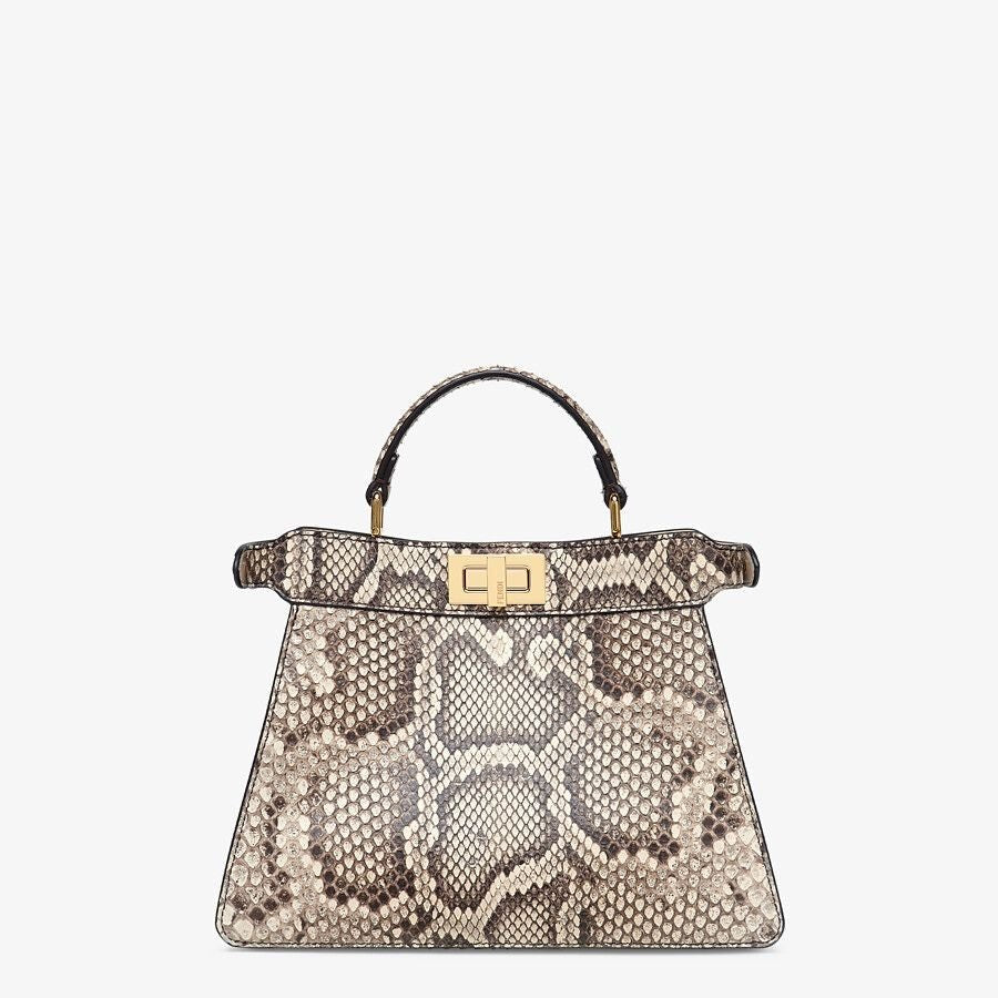 Fendi Small Natural Python Leather Bag
