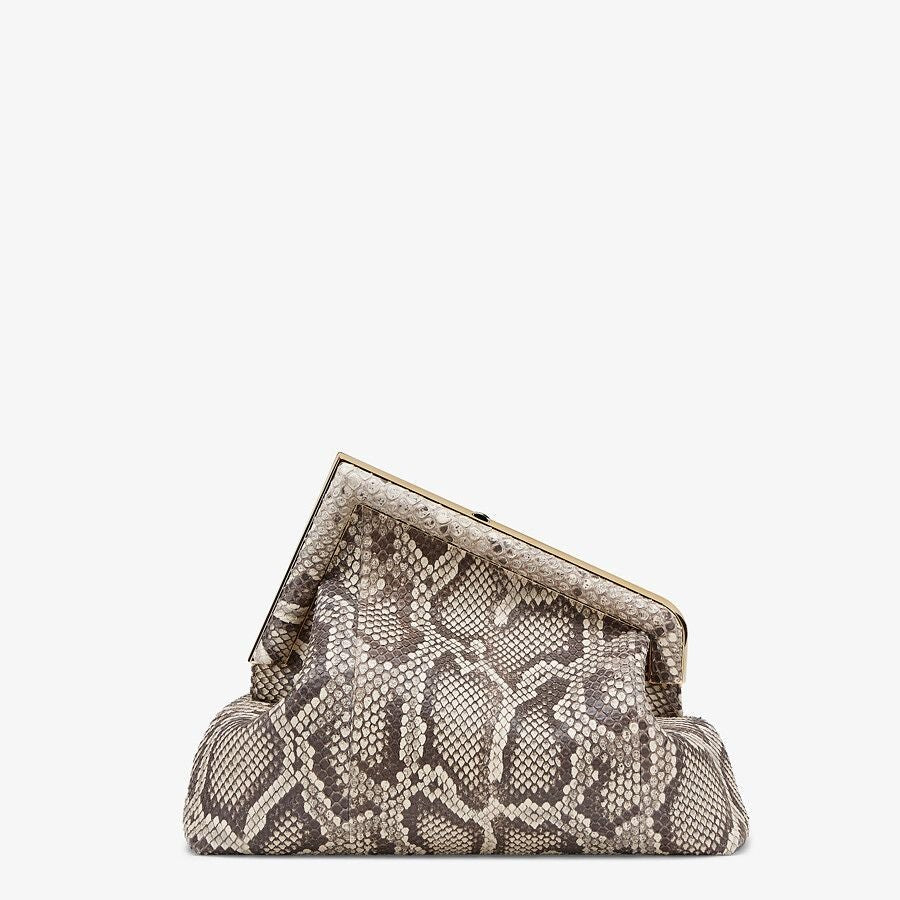 Fendi Medium Python Leather Bag