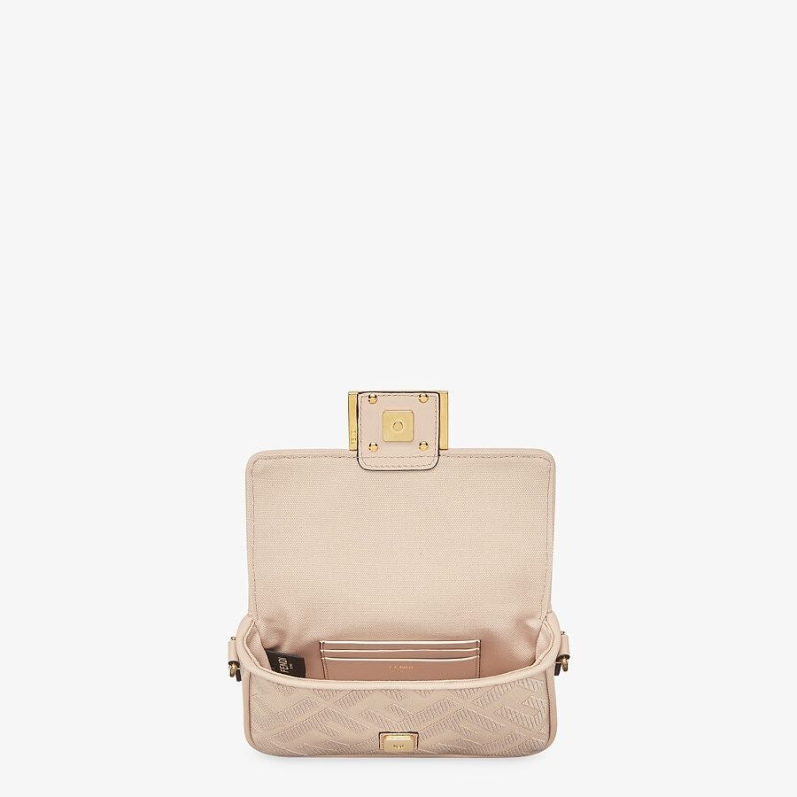 Fendi Mini Ff Canvas Bag