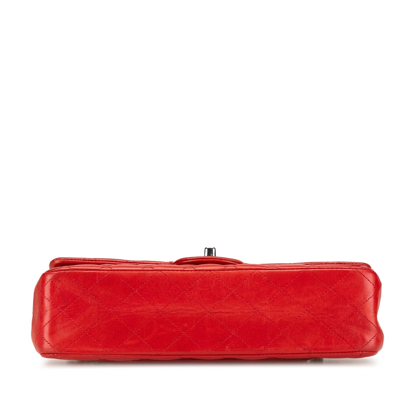 Chanel Medium Classic Lambskin Double Flap Red