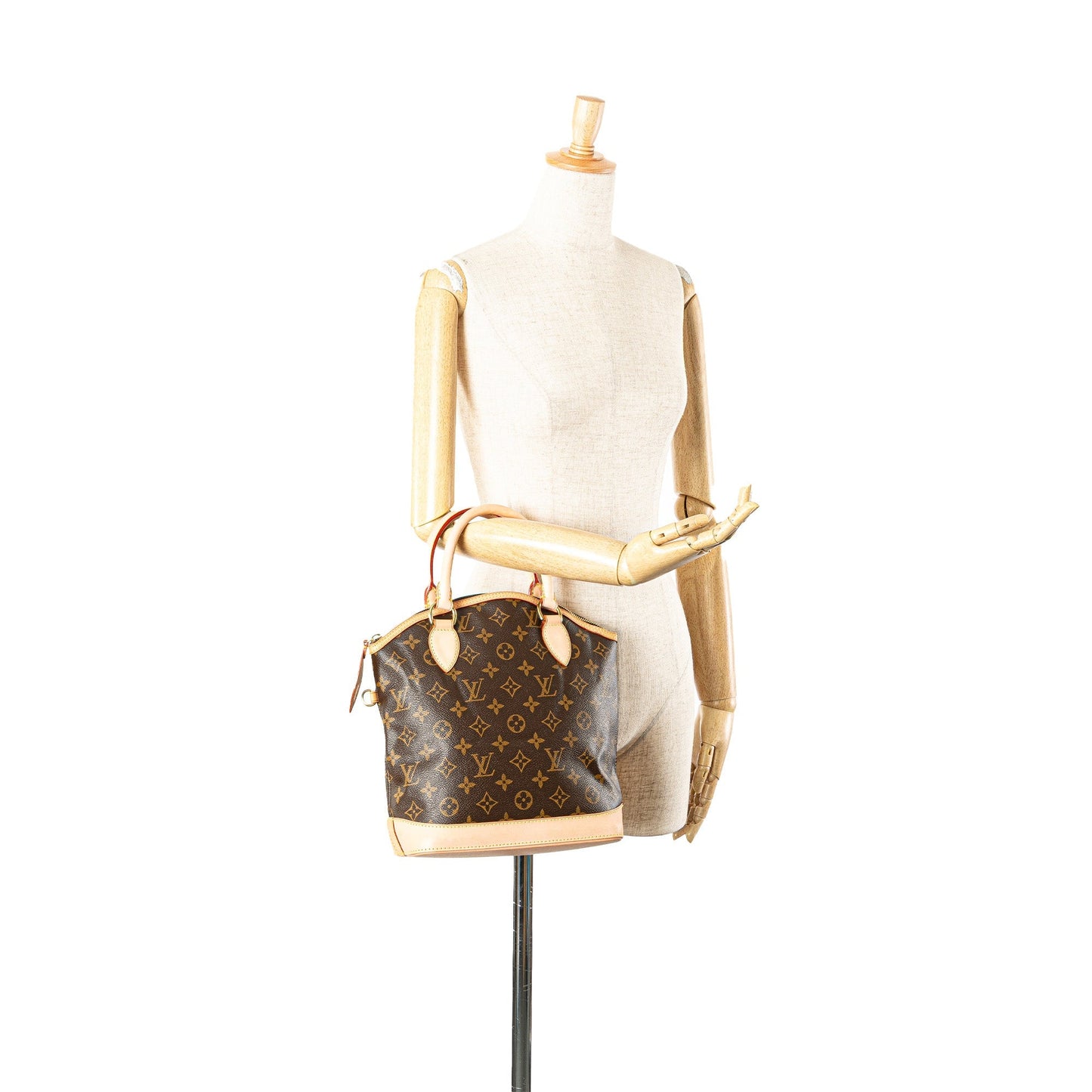 Louis Vuitton Monogram Lockit PM Brown