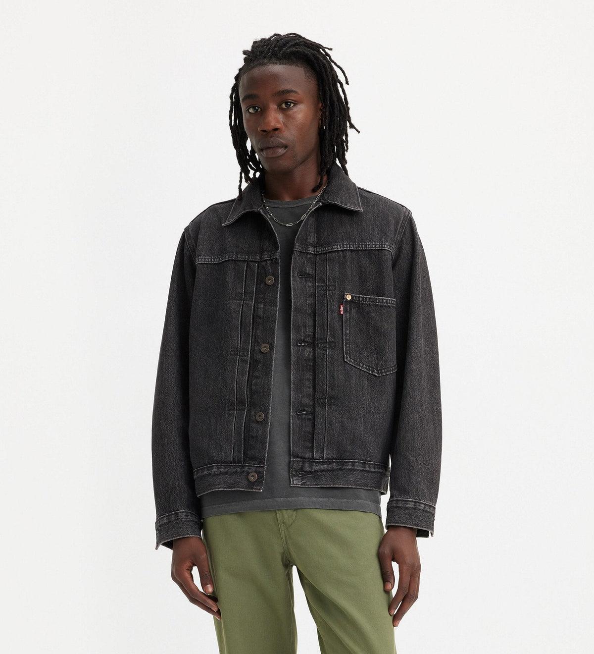 Levi's Type I Trucker Jacket - Midnight Harvest