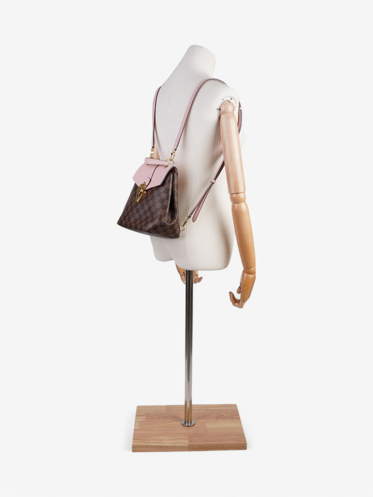 Louis Vuitton Clapton Monogram / Pink Coated Canvas