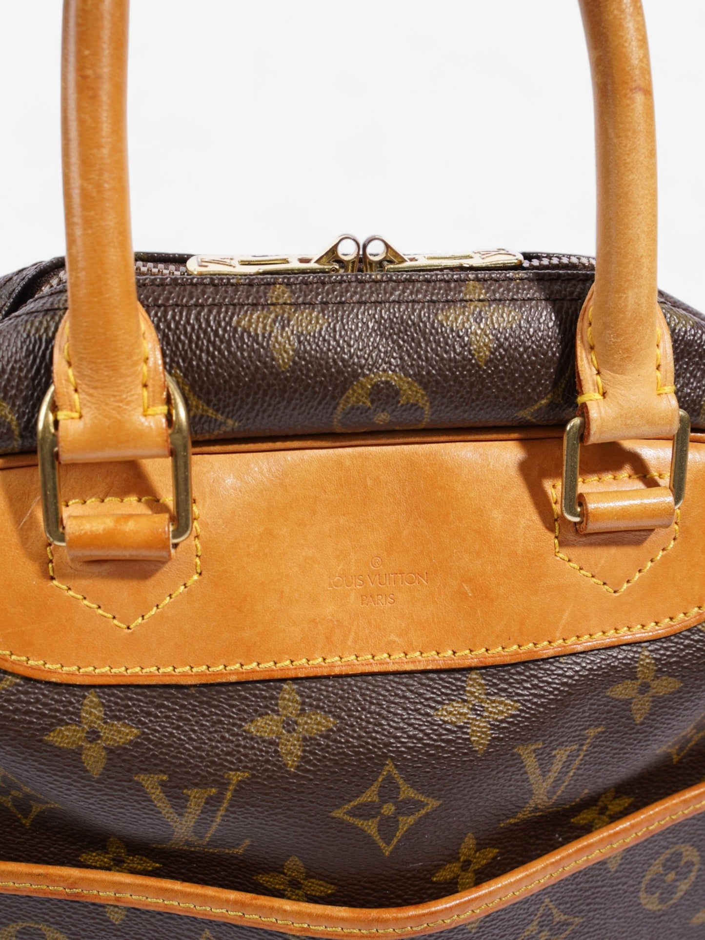 Louis Vuitton Deauville Monogram / Brown Coated Canvas