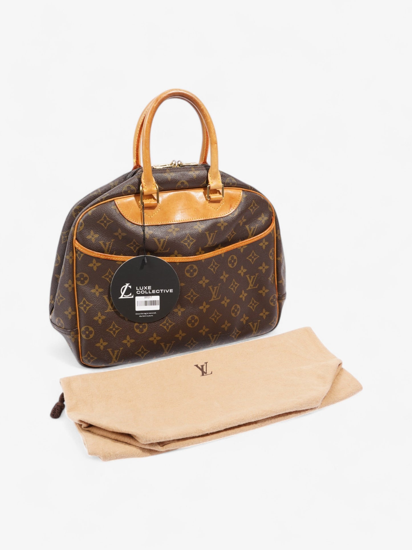 Louis Vuitton Deauville Monogram / Brown Coated Canvas