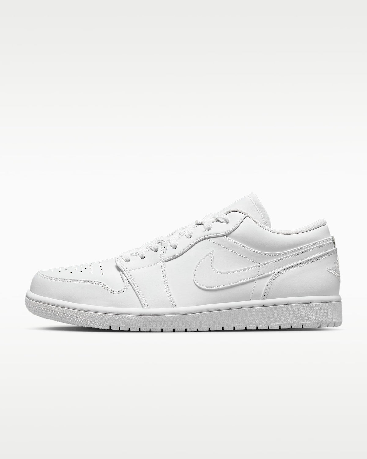 Air Jordan 1 Low - White/White/White