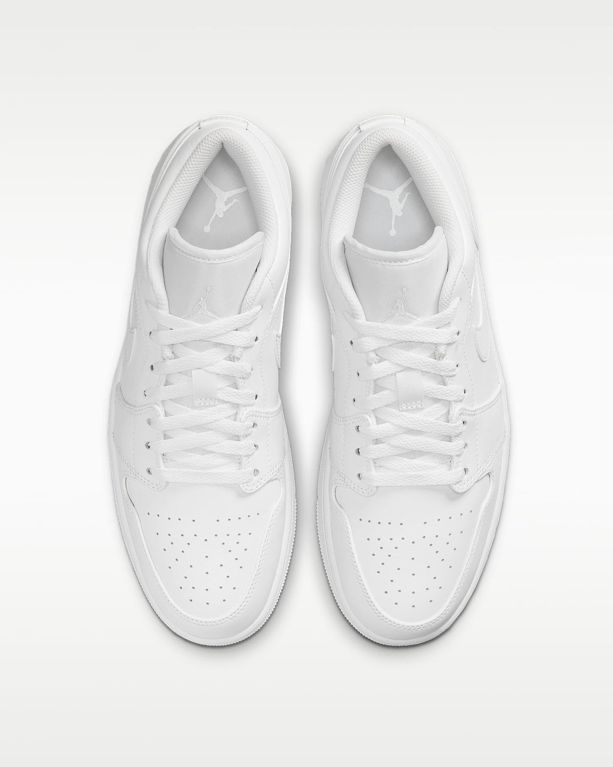 Air Jordan 1 Low - White/White/White