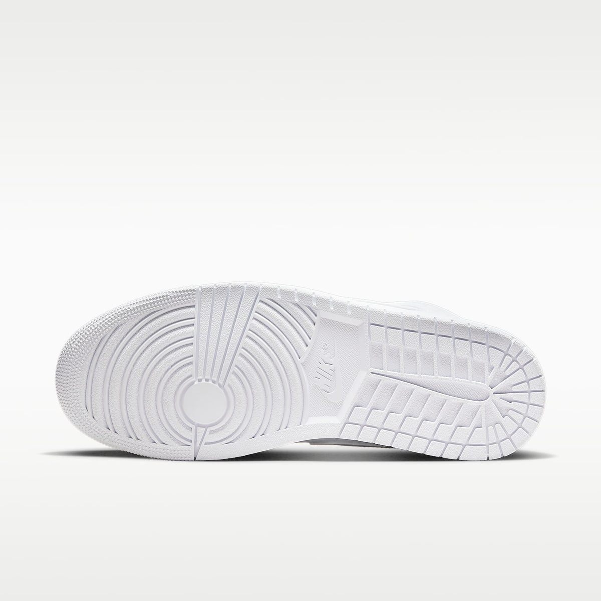 Air Jordan 1 Mid - White/White/White