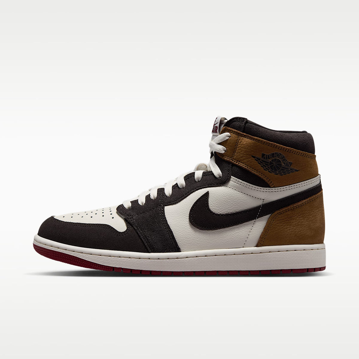 Air Jordan 1 Retro High OG - Shadow Brown/Light British Tan/Team Red