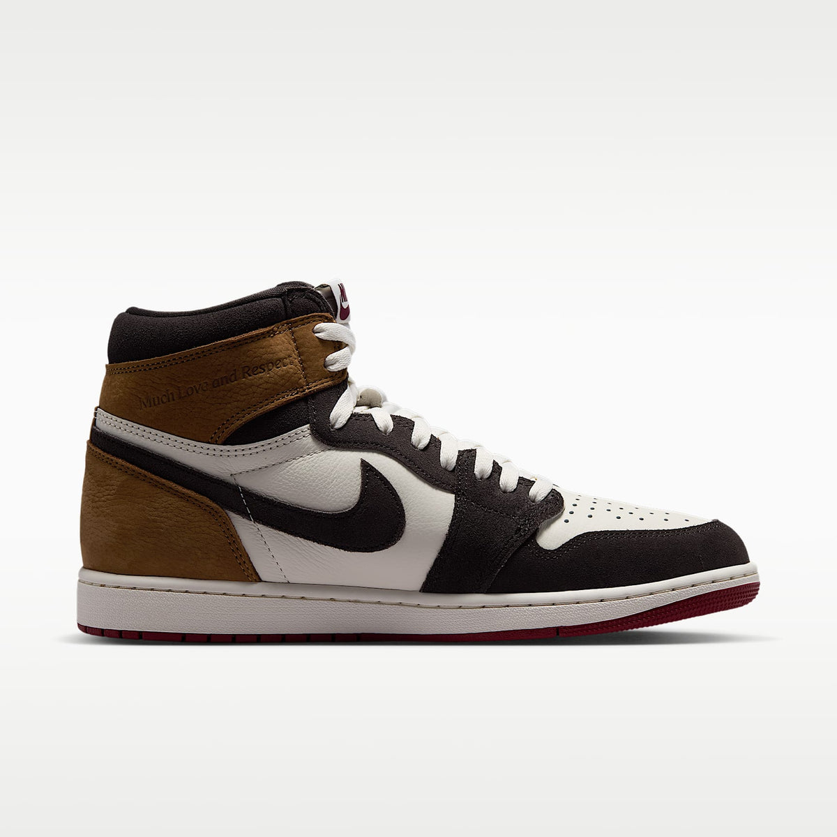 Air Jordan 1 Retro High OG - Shadow Brown/Light British Tan/Team Red